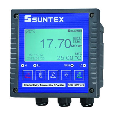 SUNTEX上泰EC-4310 4310RS 智能型電導率/電阻率變送器 具鹽度功能